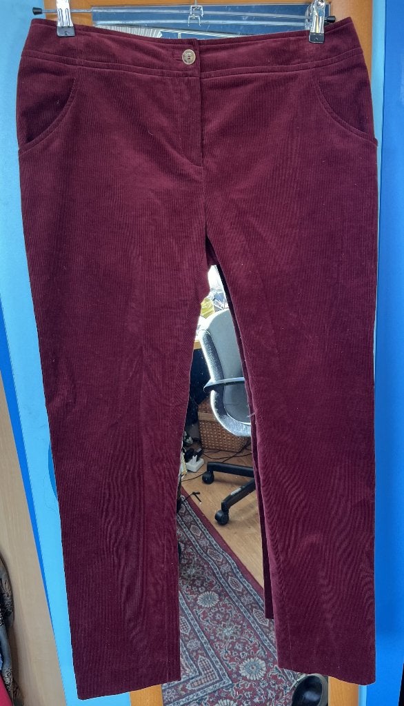 super mooie bordeauxrode rib chino Aigner 42 nieuw, Verzenden, Maat 42/44 (L), Nieuw, Lang