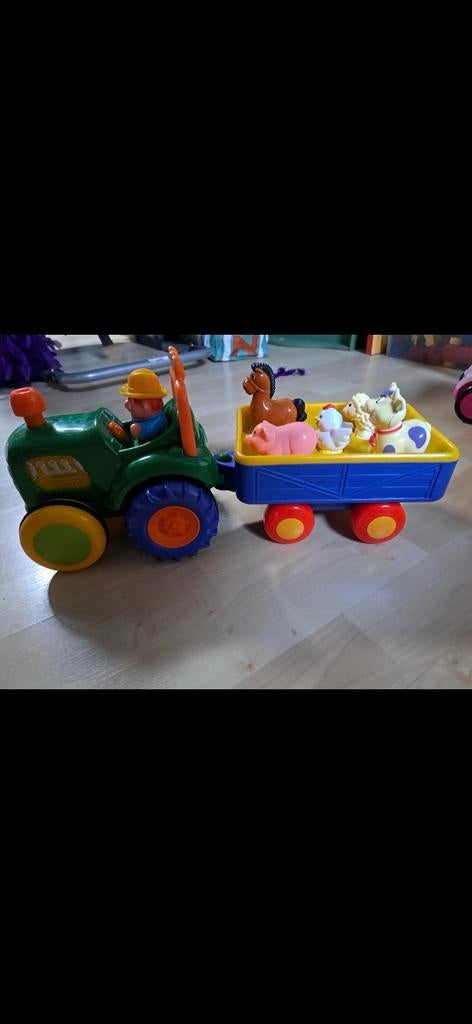 Leuke traktor met diertjes en geluid., Ophalen, Zo goed als nieuw, Auto