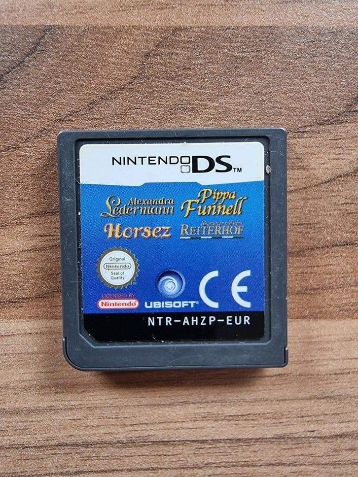 Horsez, Pippa Funnell, Reiterhof & A. Ledermann op 1 cart, Spelcomputers en Games, Games | Nintendo DS, 1 speler, Racen en Vliegen