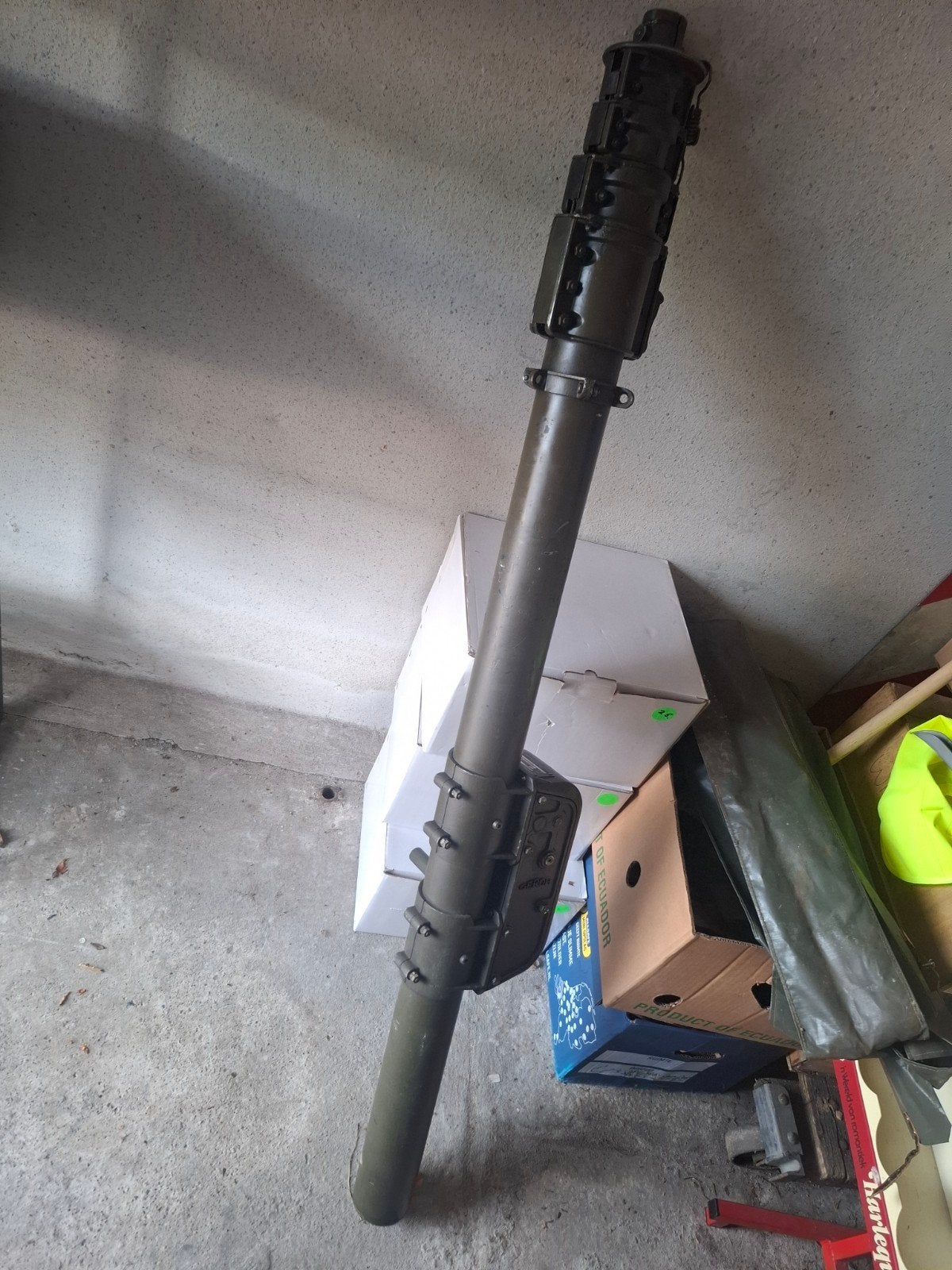 geroh legermast 6 meter uitschuifbare ex militaire, Ophalen, Gebruikt, Mast