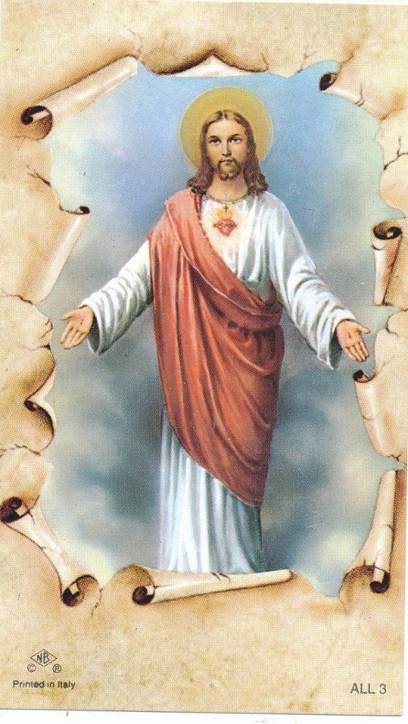 6 Mooie devotieprentjes van Christus - uitg. NB, Ophalen of Verzenden, Zo goed als nieuw, Kaart of Prent, Christendom | Katholiek