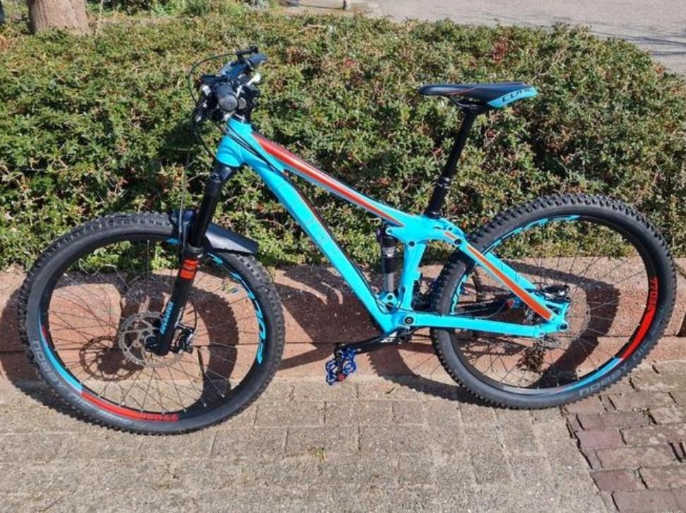 Cube Sting stereo 140 SL 27.5. Maat S, Fietsen en Brommers, Fietsen | Mountainbikes en ATB, Fully, Ophalen, Overige merken