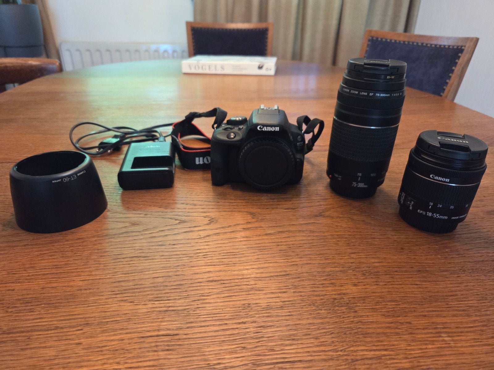 Canon EOS 100D body + toebehoren, Ophalen, Gebruikt, Spiegelreflex, Canon