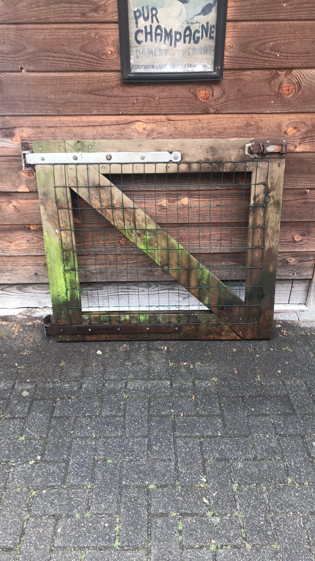 Tuinhek, Ophalen, Zo goed als nieuw, Hout, Tuinhek
