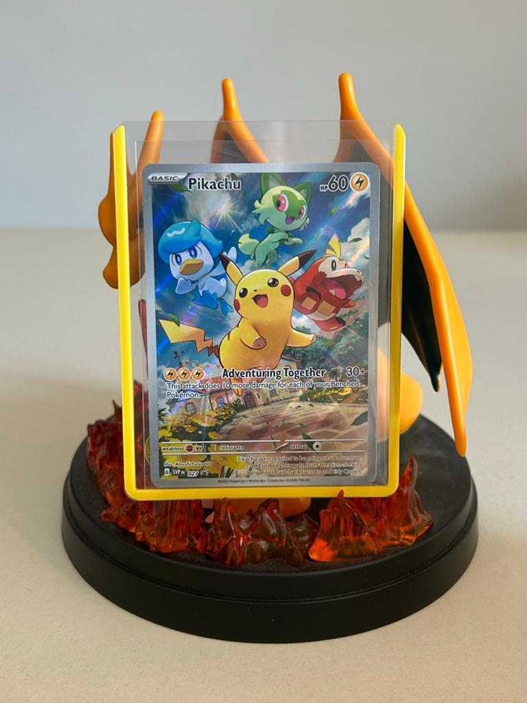 Pikachu (SVP 027) SV Black Star Promos, Ophalen of Verzenden, Zo goed als nieuw