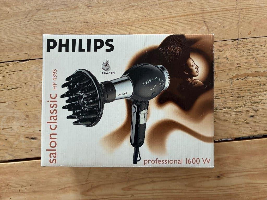 Philips salon classic HP4395 föhn 1600 W, Ophalen of Verzenden, Nieuw, Haarverzorging