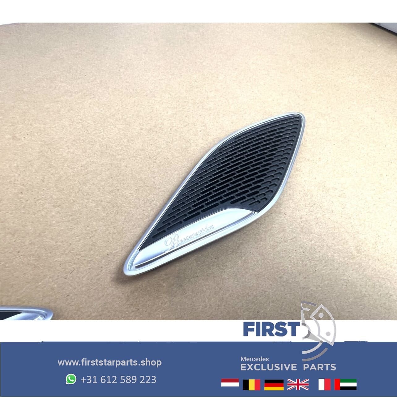 AMG BURMESTER SPEAKER COVERS Mercedes A CLA KLASSE W177 W118, Auto-onderdelen, Carrosserie en Plaatwerk, Mercedes-Benz, Gebruikt