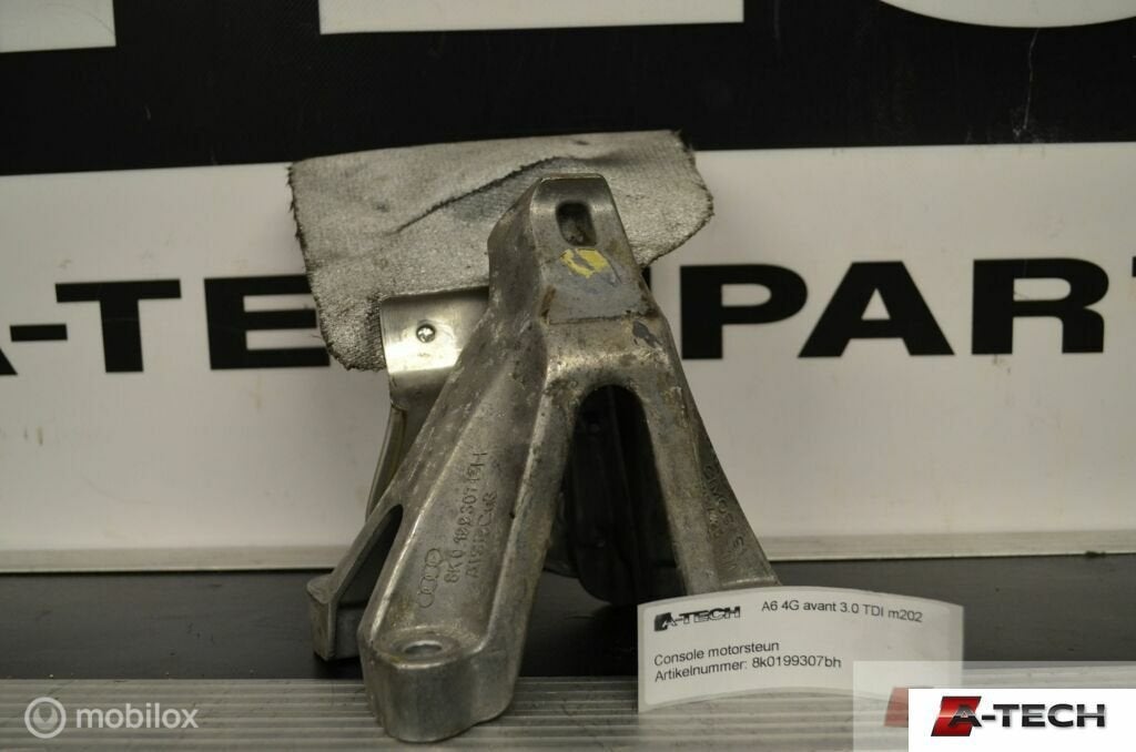 Console Motorsteun Audi A6 C7 3.0 TDI BiT '11- 8k0199307bh, Audi, Gebruikt, Audi, Ophalen of Verzenden