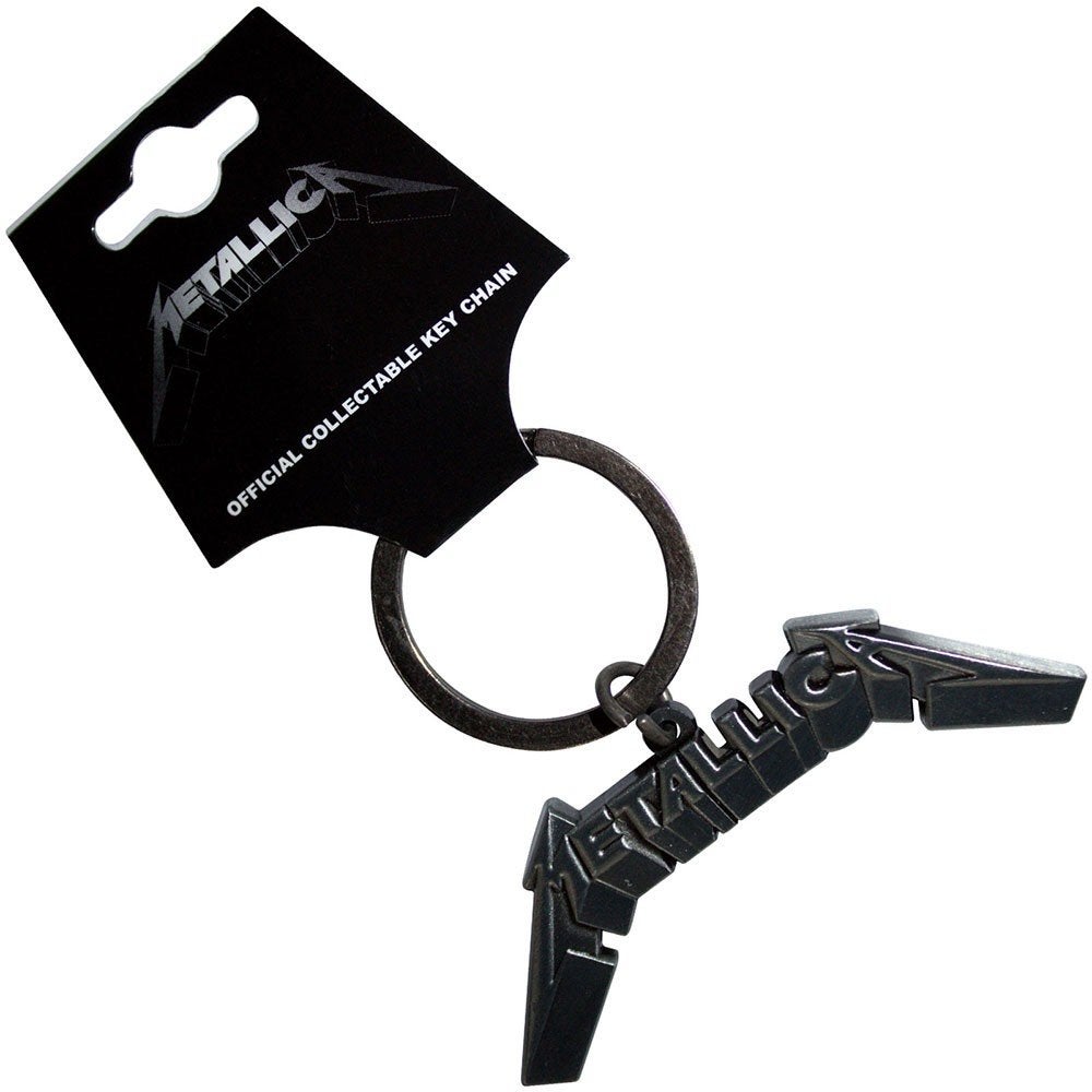 Metallica logo sleutelhanger van metaal keychain hanger, Info@deconoord.nl, Deco Noord, Nieuw, Ophalen of Verzenden