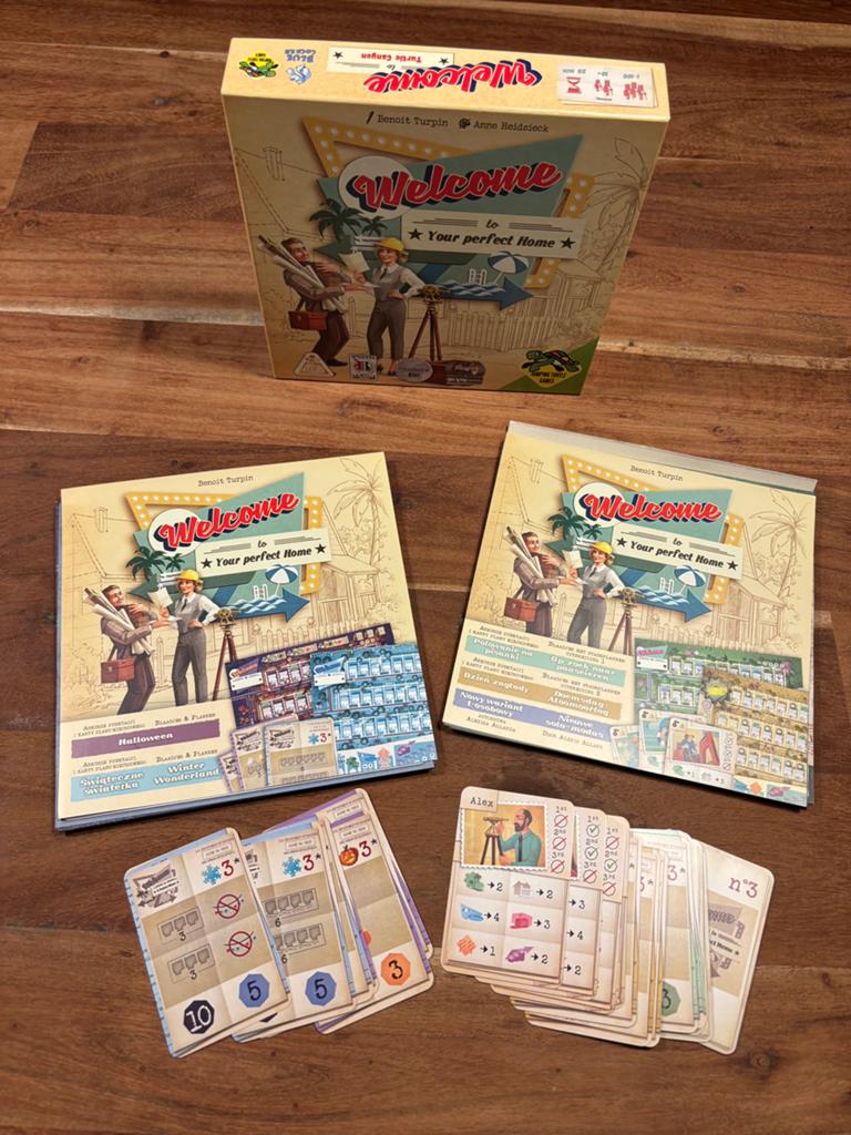 Spel Welcome to... your perfect home, Hobby en Vrije tijd, Gezelschapsspellen | Bordspellen, Ophalen of Verzenden, Zo goed als nieuw
