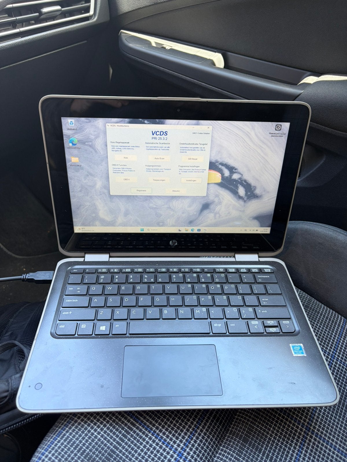 VCDS HEX V2 vagcom kabel ongelimiteerde VINS + HP Probook360, Ophalen of Verzenden, Zo goed als nieuw
