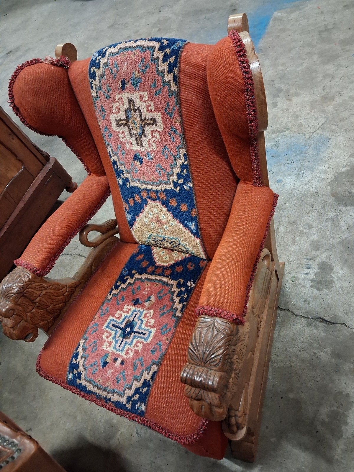 Mooie vintage jaren 30 stoel, Huis en Inrichting, Fauteuils, Ophalen, Gebruikt
