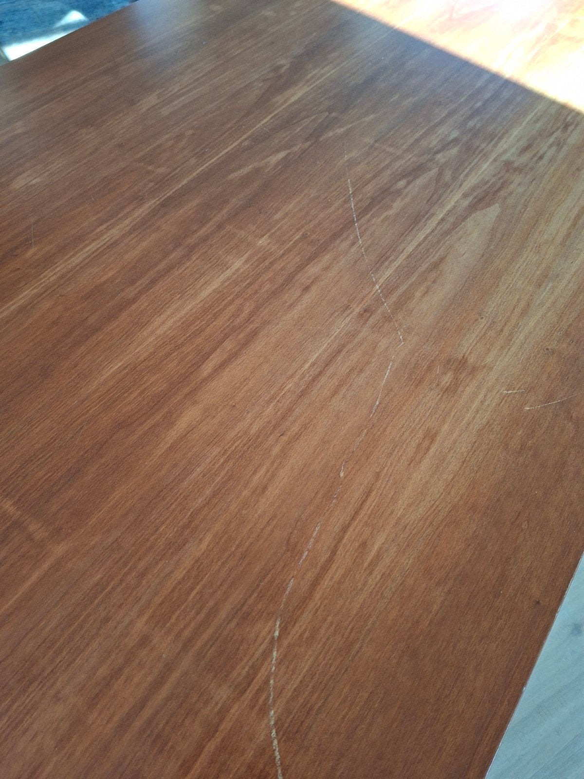 Eetkamertafel, Huis en Inrichting, Tafels | Eettafels, Gebruikt, 200 cm of meer, Kersenhout, Rechthoekig