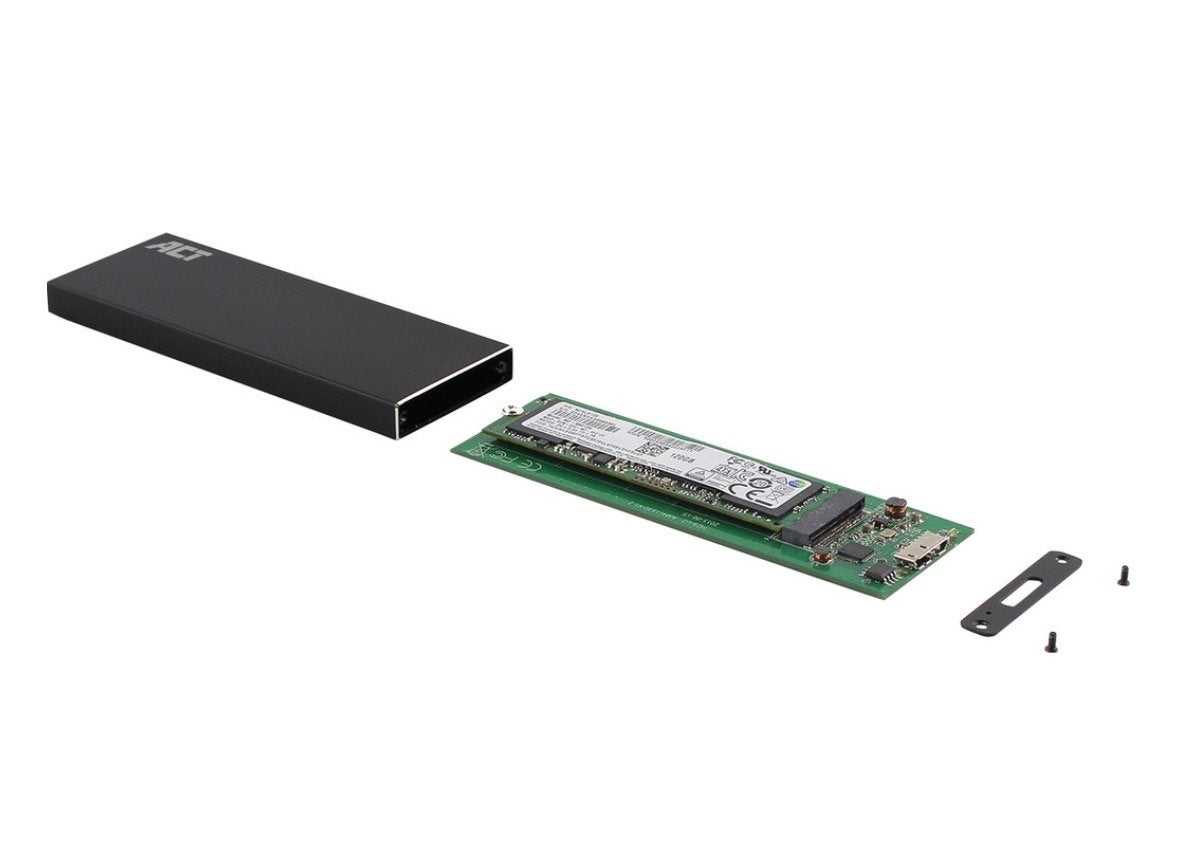 ACT AC1600 M.2 SATA SSD Behuizing, Computers en Software, Harde schijven, Ophalen, Server, Nieuw, Extern