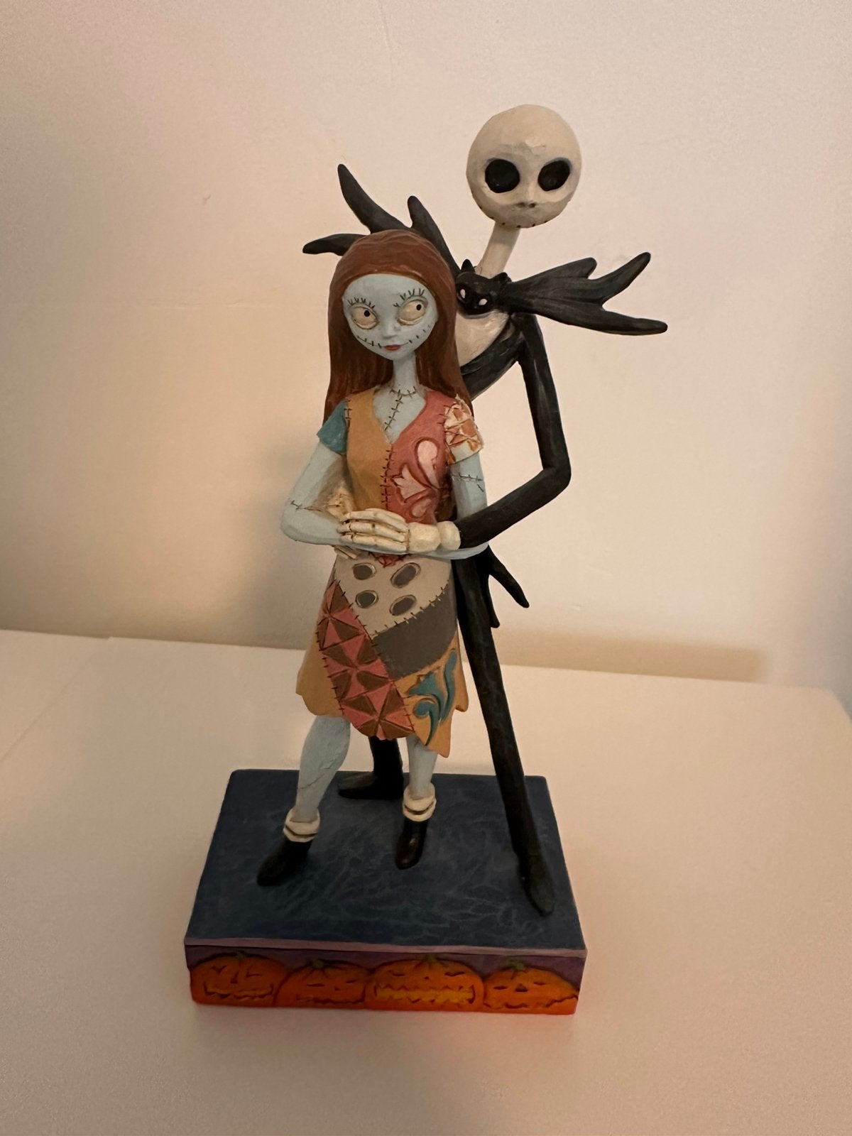 Disney Traditions Nightmare Before Christmas Jack & Sally, Ophalen of Verzenden, Overige figuren, Zo goed als nieuw, Beeldje of Figuurtje