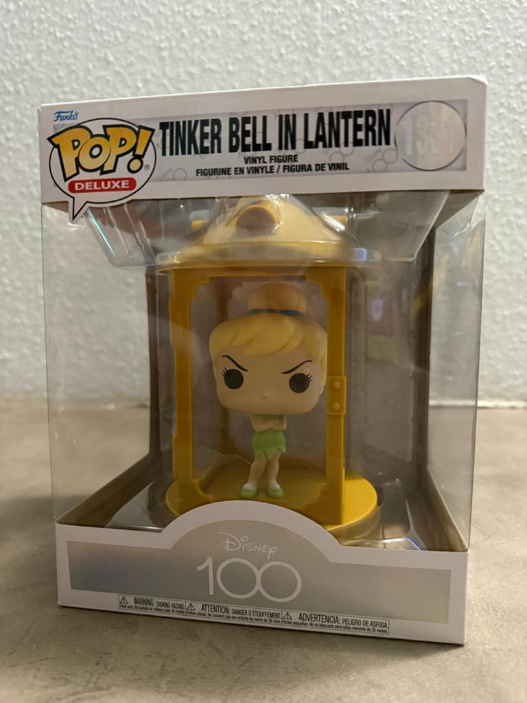 Funko Pop! Deluxe Tinker Bell in Lantaarn Disney 100, Ophalen of Verzenden, Nieuw