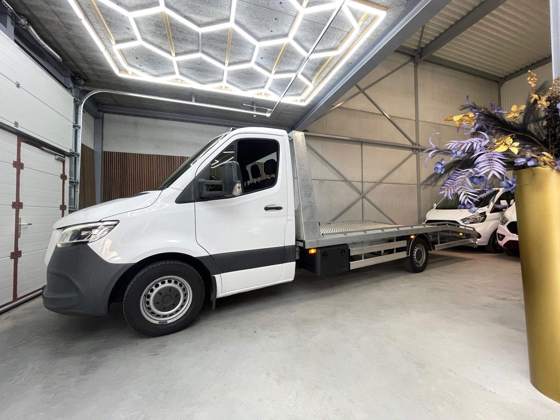 Mercedes-Benz SPRINTER AUTOTRANSPORTER 319 V6 3.0 CDI OPRIJW, Automaat, Dealer onderhouden, Gebruikt, 190 pk