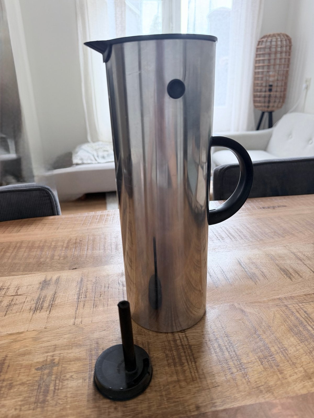 Stelton RVS Koffiekan - Erik Magnussen Design, Gebruikt, Zilver, Metaal, Overige merken