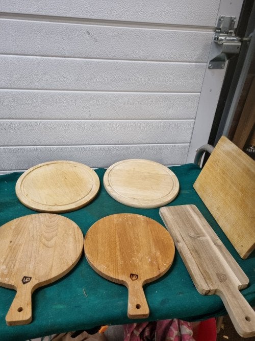 brood borrel planken zes stuks gebruikt, Ophalen of Verzenden, 'T Olde Gre-j, Info@toldegrej.nl, Endepoelstraat 20f Didam