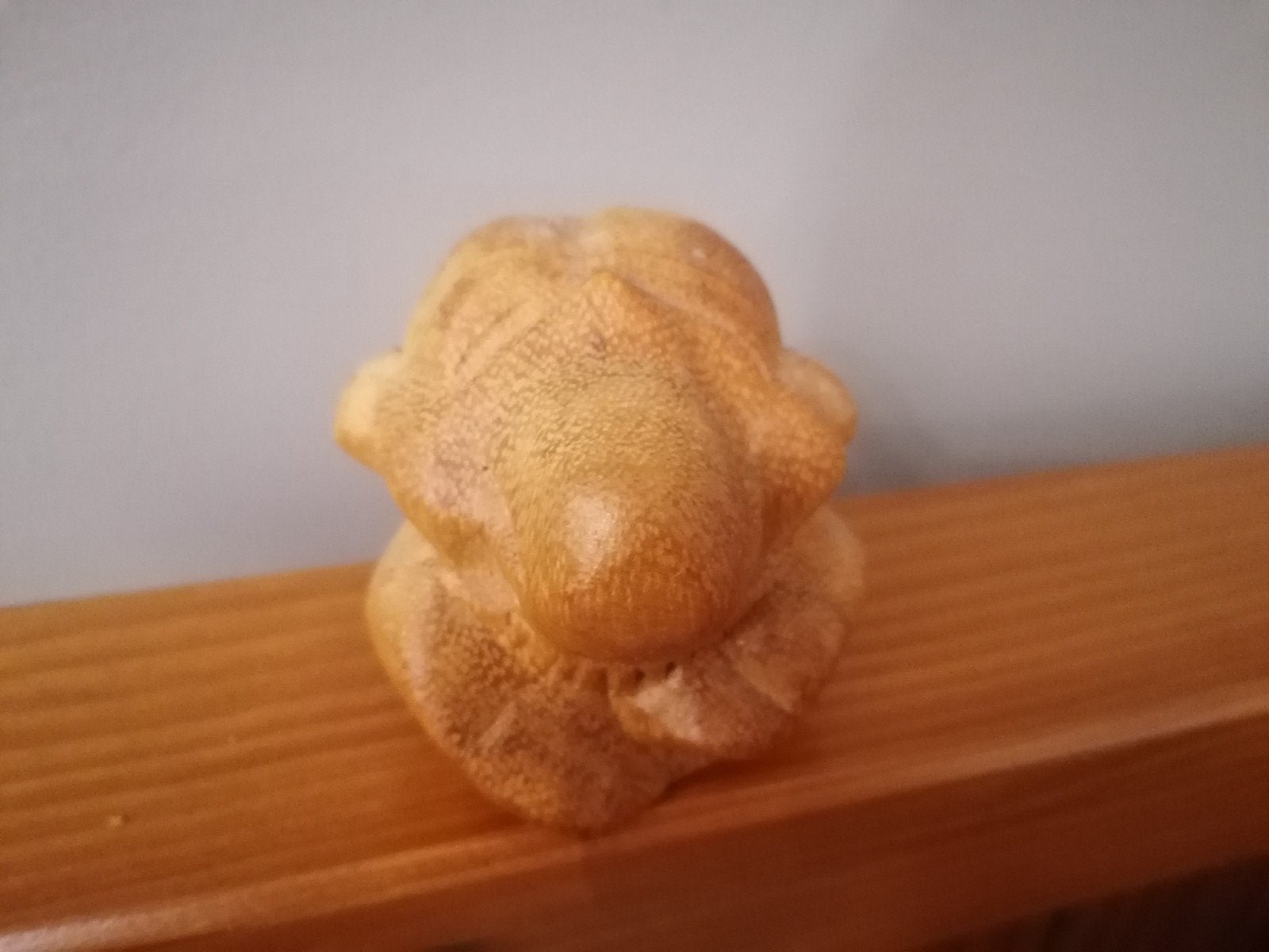 Kleine Yogiman - Houten beeldje, Antiek en Kunst, Kunst | Beelden en Houtsnijwerken, Minder dan 20 cm, Ophalen of Verzenden, Handgemaakt