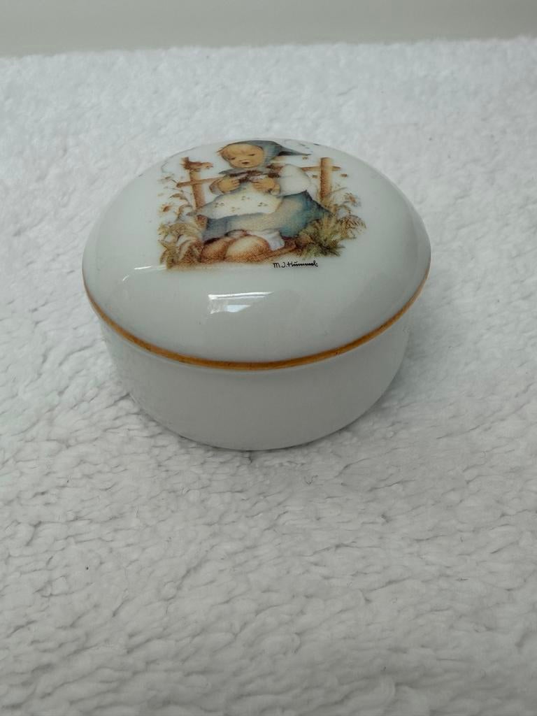 Vintage Reutter Porzellan Hummel Doosje 'He Loves Me', Ophalen of Verzenden