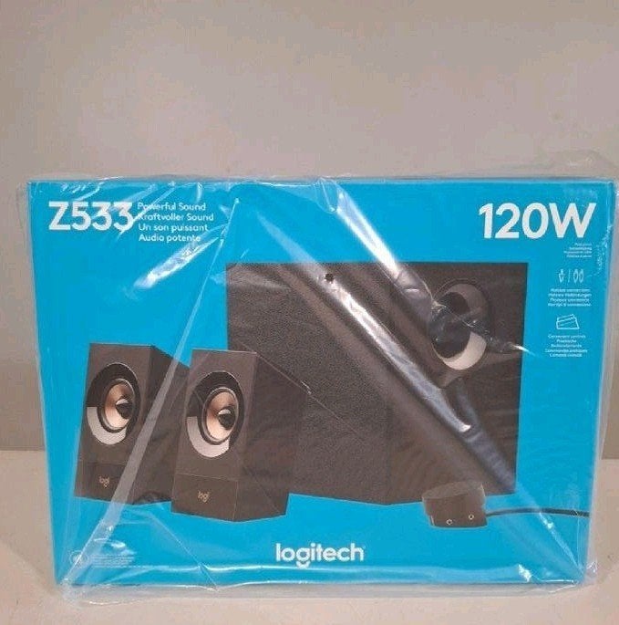Logitech Z533 2.1-speakerset, Computers en Software, Pc speakers, Ophalen of Verzenden, Nieuw, Audiokanaal 2.1, Logitech