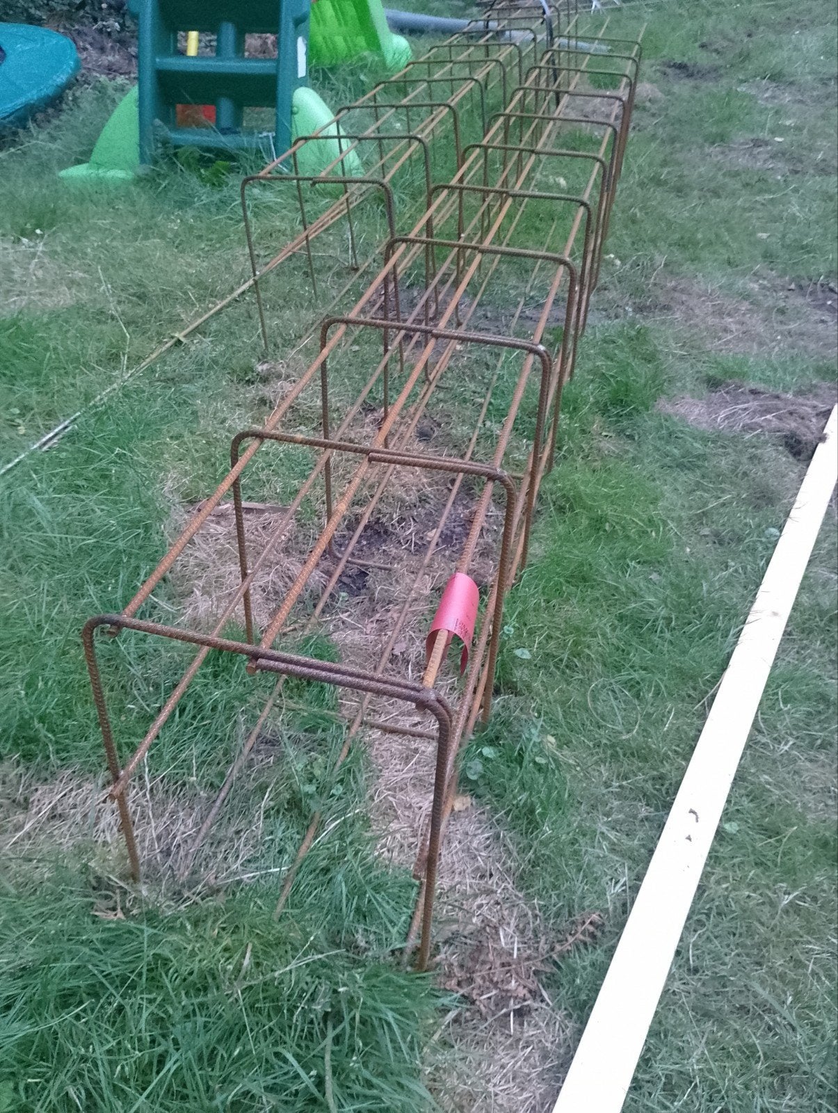 Betonijzer wapeningskorf voor 2x 360cm 8mm 30x40cm, Ophalen, Nieuw, IJzer