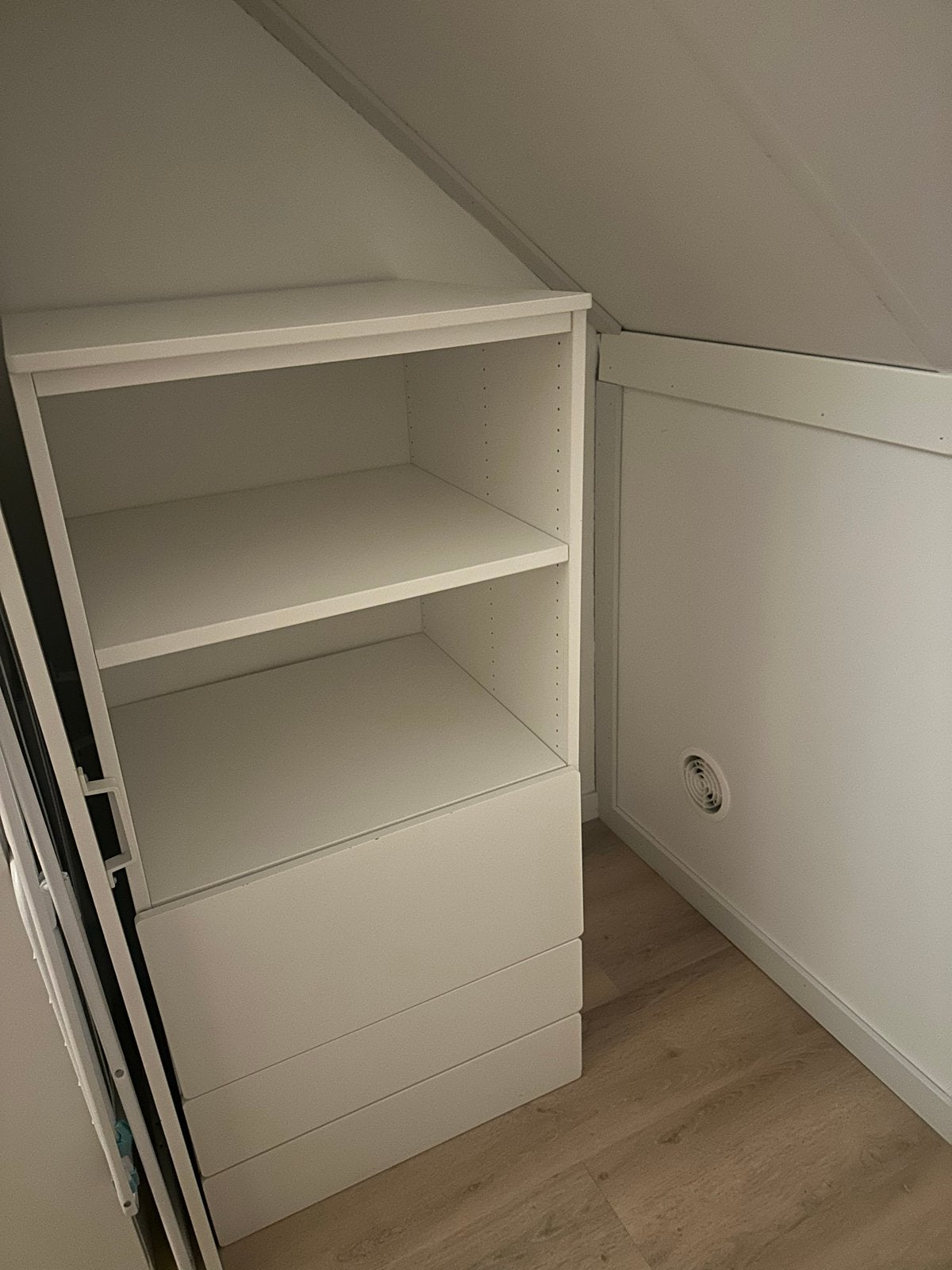 Ikea Kast met Lades en Planken - Wit, Ophalen, Zo goed als nieuw