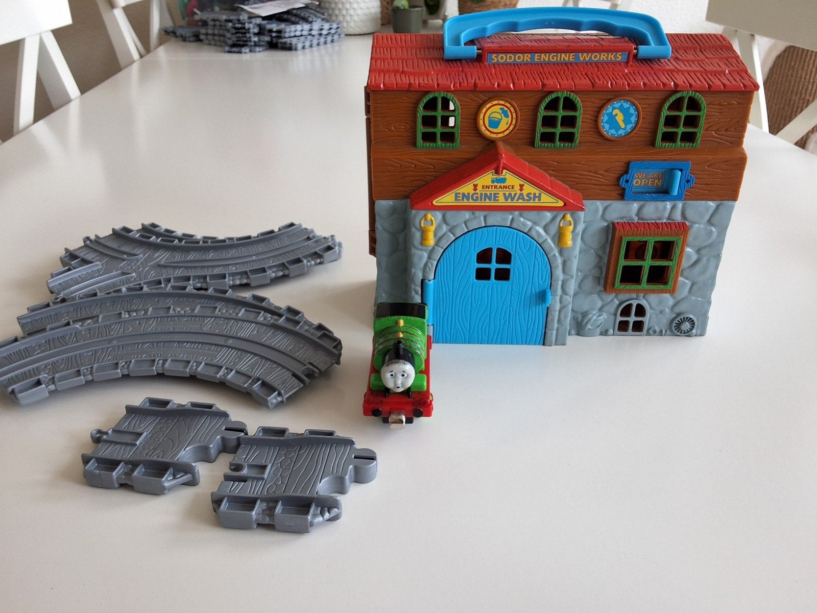 Thomas de stoomlocomotief , Sodor locomotief wasstraat, Ophalen of Verzenden, Gebruikt