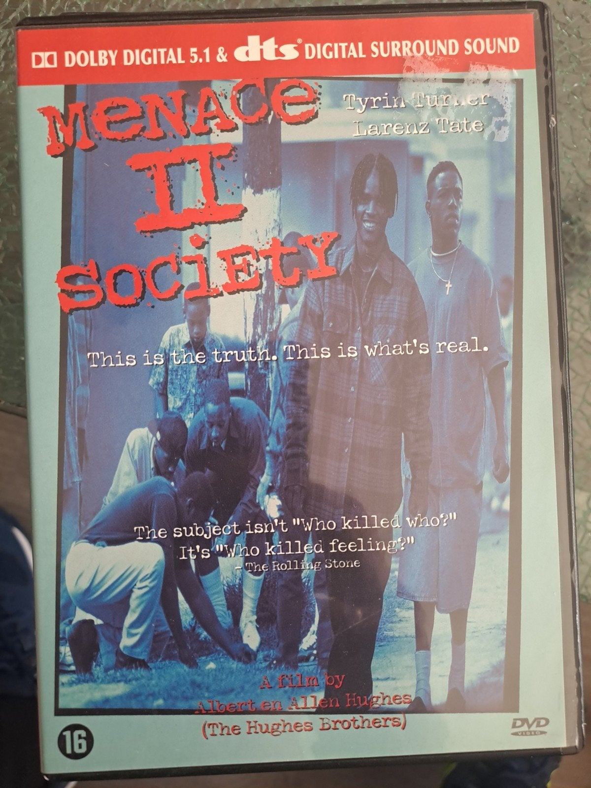 Menace II society (dvd), Cd's en Dvd's, Vanaf 16 jaar, Ophalen, Zo goed als nieuw