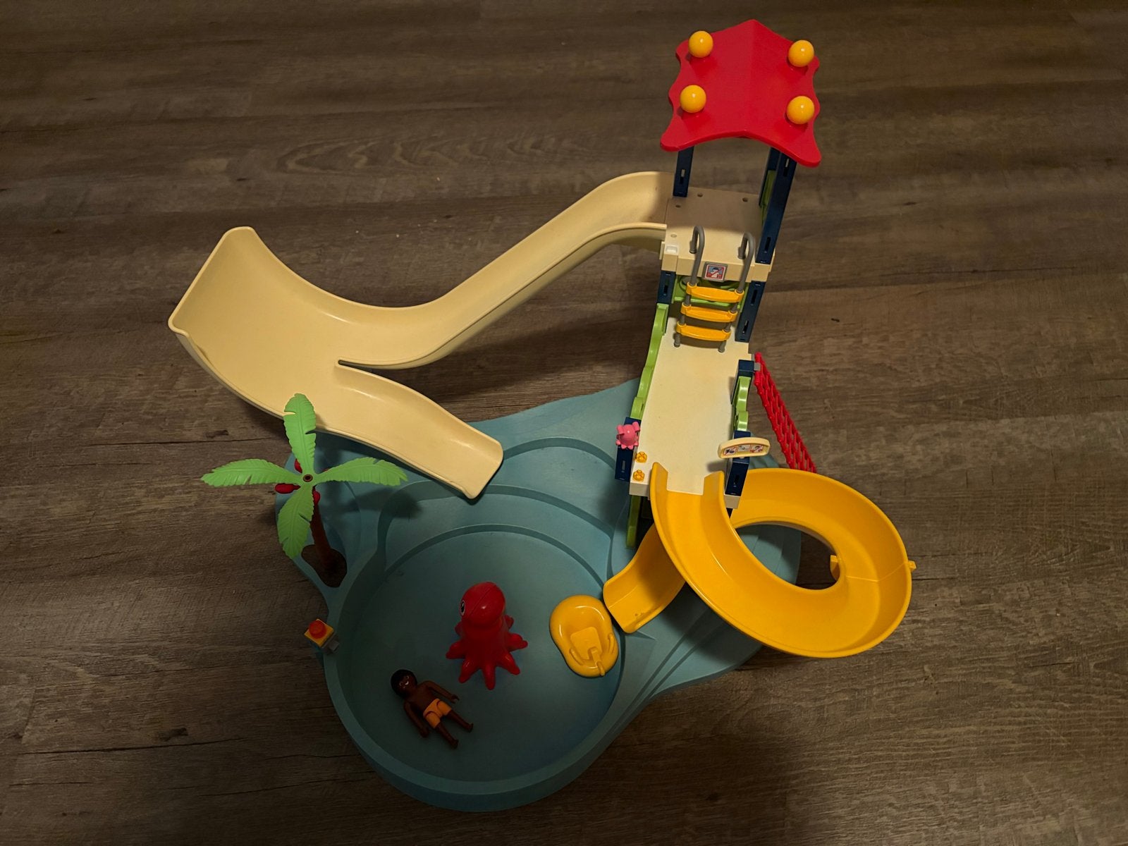 Playmobil Waterpark met Glijbanen (6669) - Onvolledig, Kinderen en Baby's, Gebruikt, Complete set, Overige typen, Ophalen of Verzenden