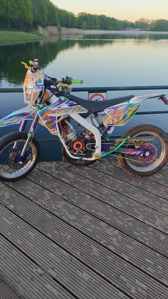 Schakelbrommer rieju mrt 70cc, 6 versnellingen, Gebruikt, 70 cc, Ophalen