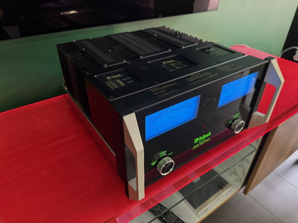 McIntosh MC462 Eindversterker, Zo goed als nieuw, 120 watt of meer, Stereo, Ophalen