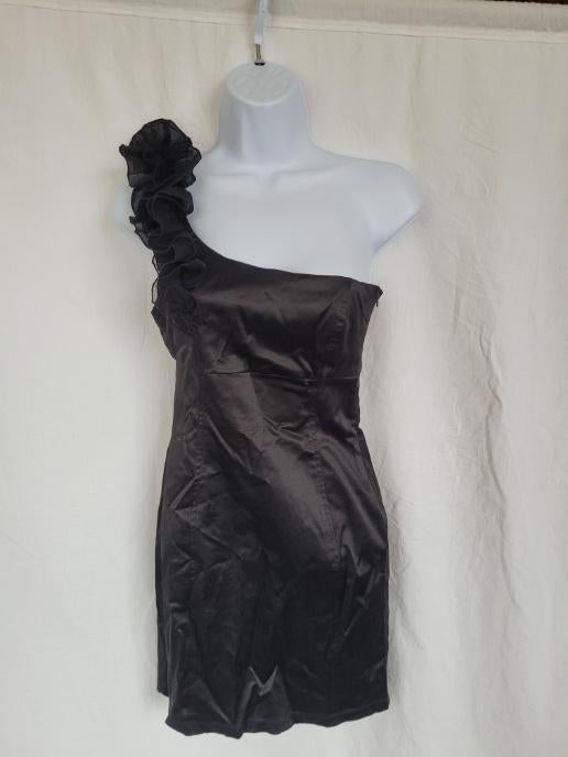 Gave zwarte cocktailjurk mt S emrk Zara Trf Night Collection, ., Zwart, Cocktailjurk, Ophalen of Verzenden