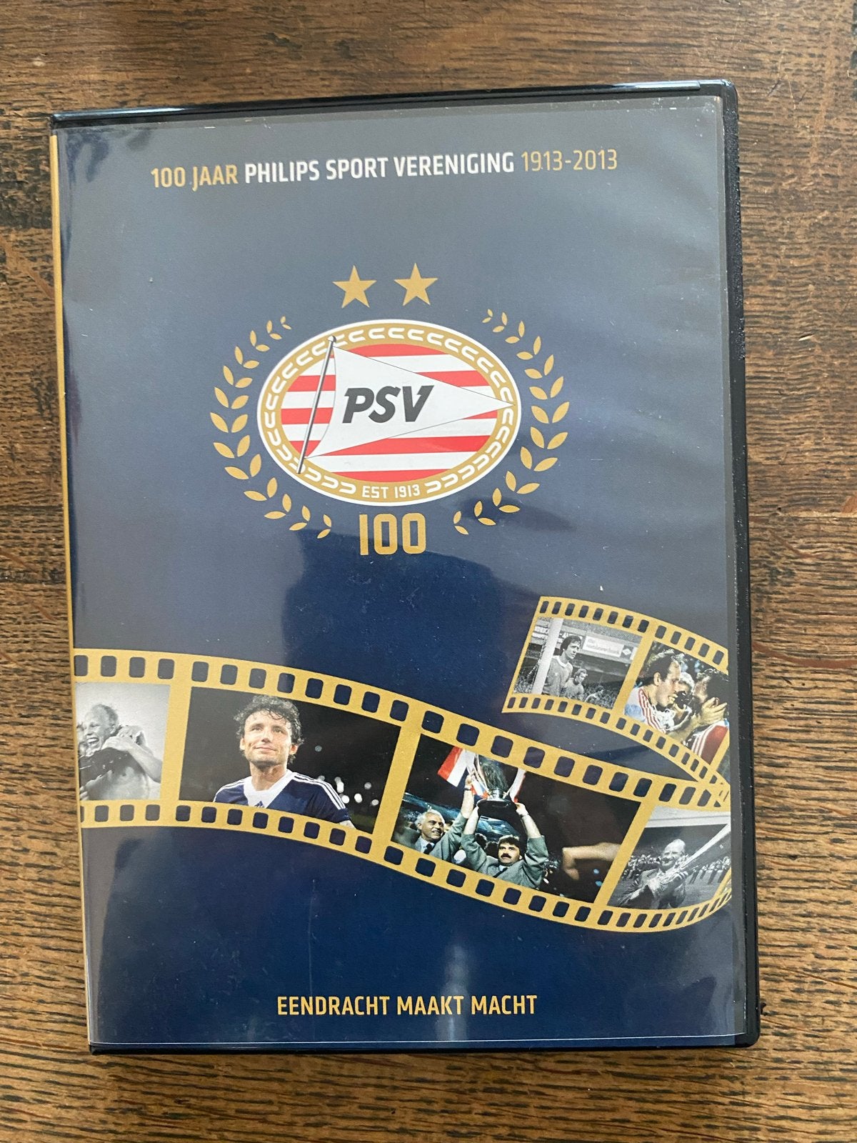 PSV 100 Jaar Philips Sport Vereniging 1913-2013 DVD, Gebruikt, Alle leeftijden, Voetbal, Ophalen of Verzenden