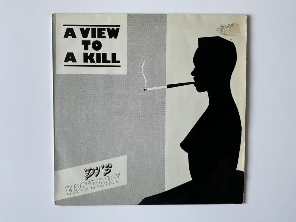 DJ's Factory – A View To A Kill 12” Synth pop, Cd's en Dvd's, Gebruikt, 1980 - 1989, Ophalen of Verzenden, Disco