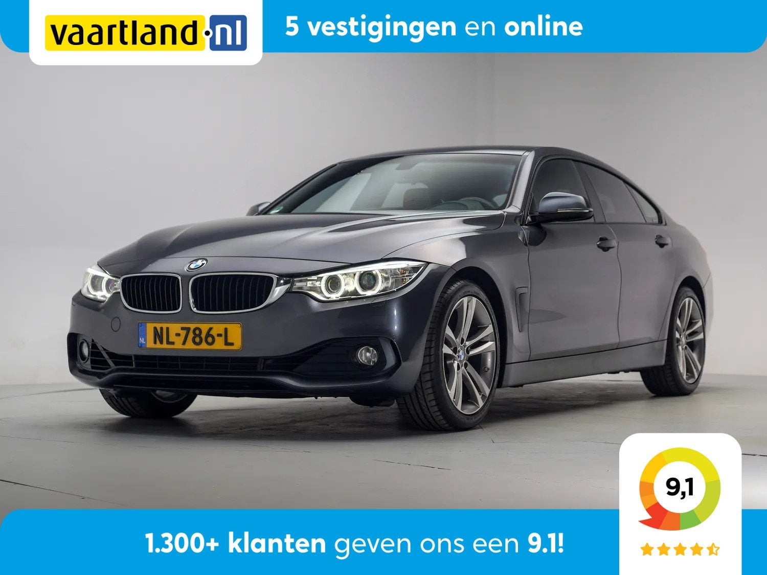 BMW 4 Serie Gran Coupe 418i High Executive Aut. [ Sportstoel