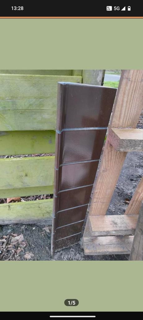 Raamdorpel 1stuk 75cm lang - keramiek, Ophalen of Verzenden, Bakstenen