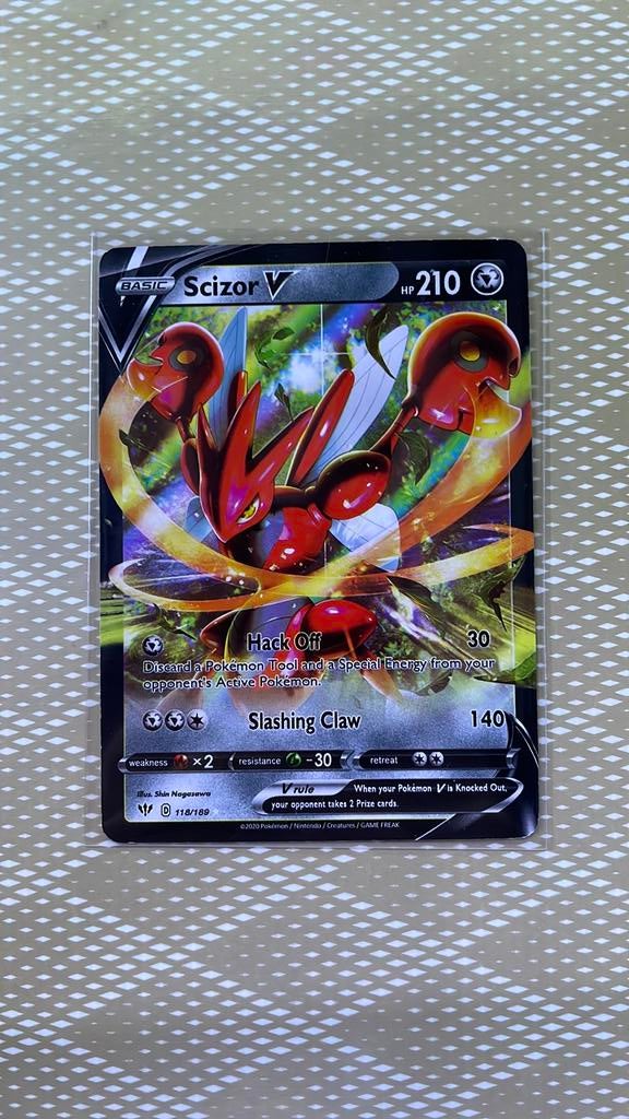 Scizor V, Ophalen of Verzenden, Zo goed als nieuw