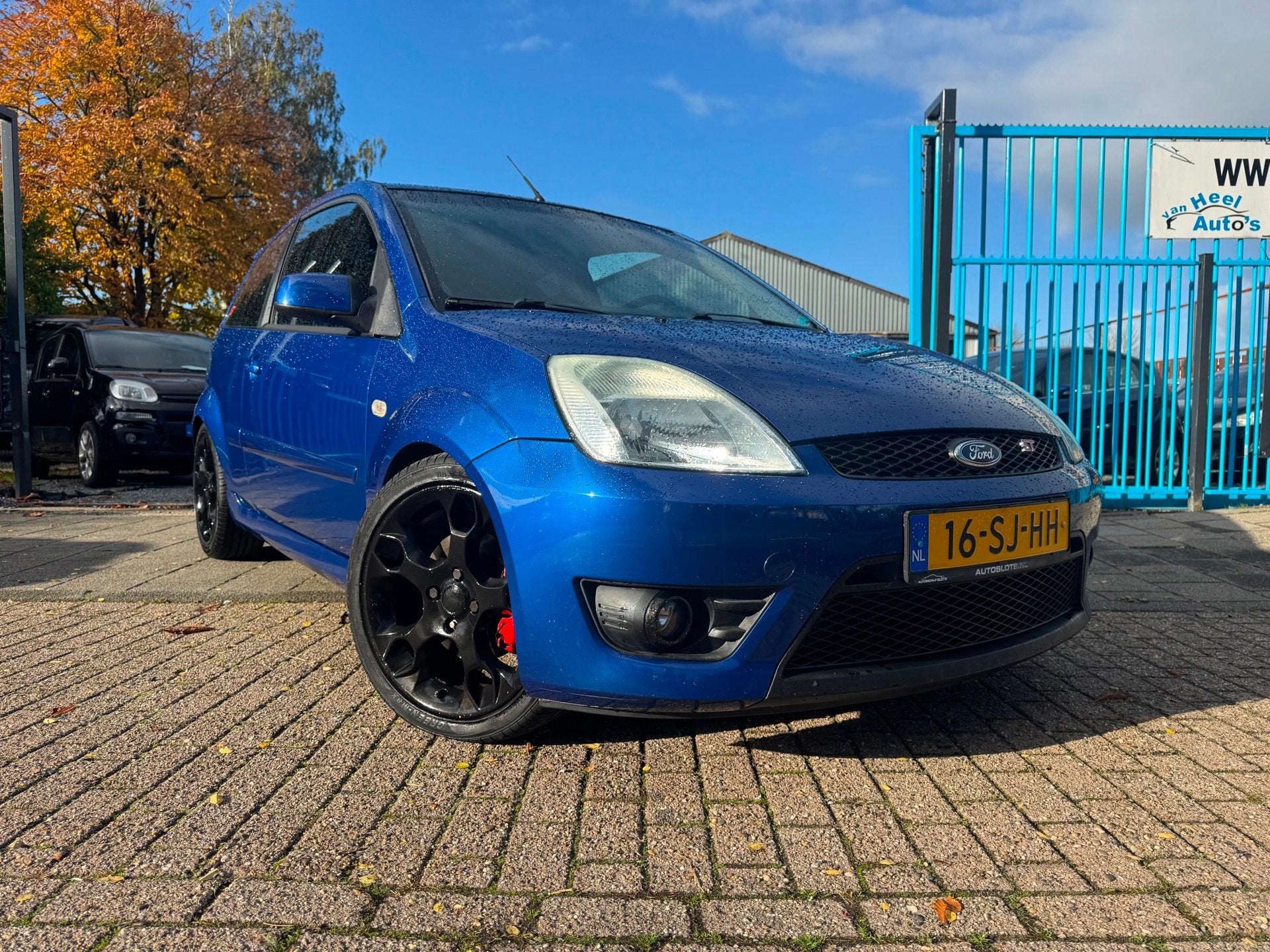 Ford Fiesta 2.0-16V ST A-C Elek Pakket 17” Bluetooth, Auto's, Voorwielaandrijving, 4 cilinders, 150 pk, Blauw
