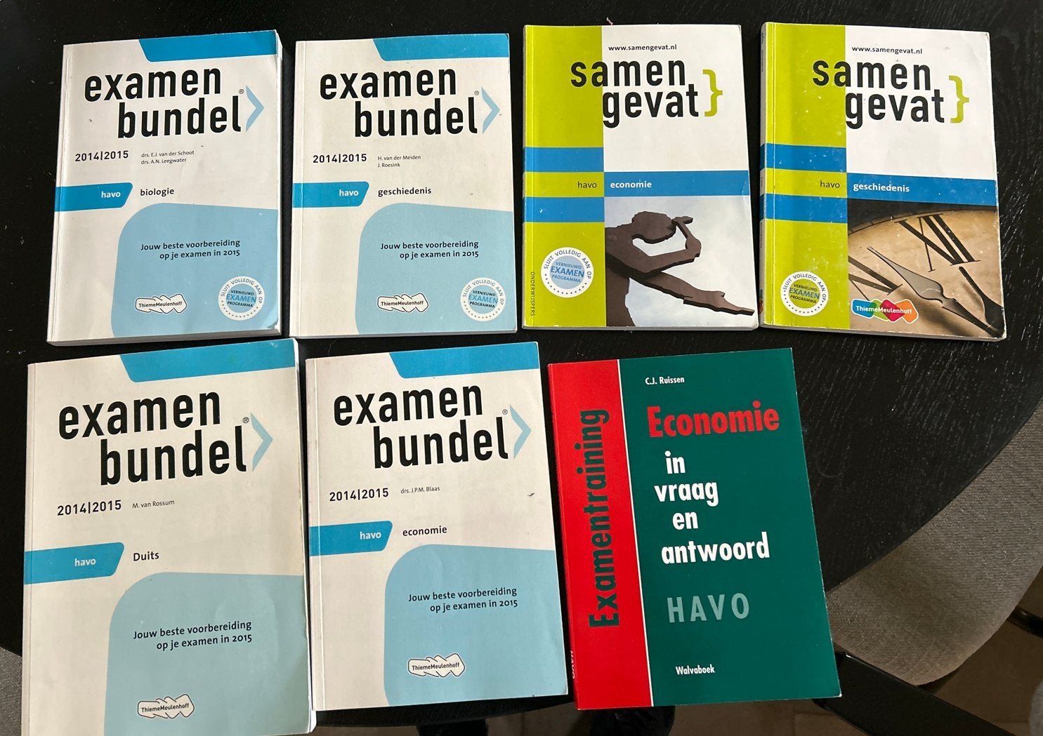 Examenbundels en samenvattingen HAVO 2014/2015, Boeken, Schoolboeken, Ophalen, Gelezen, HAVO, Duits