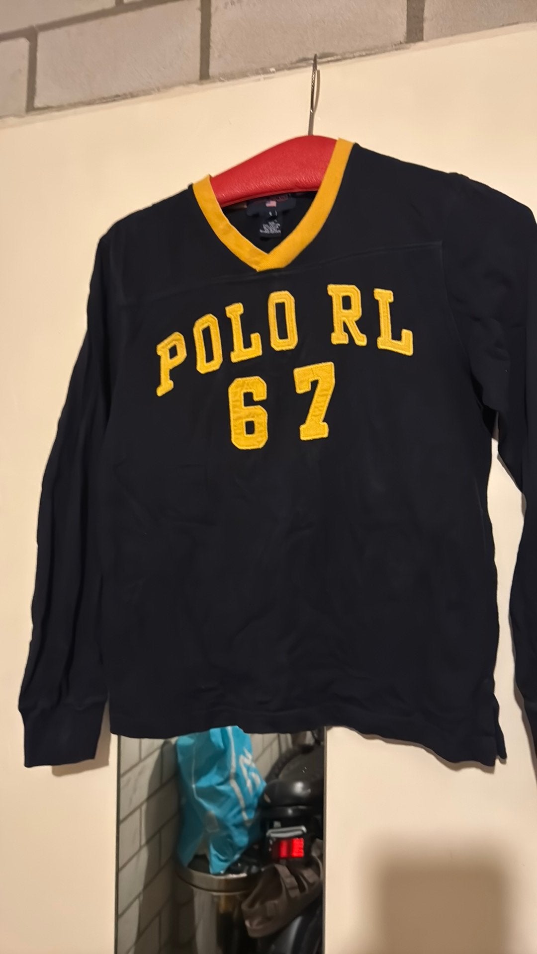 Ralph Lauren polo, Ophalen of Verzenden, Zo goed als nieuw, Jongen, Shirt of Longsleeve
