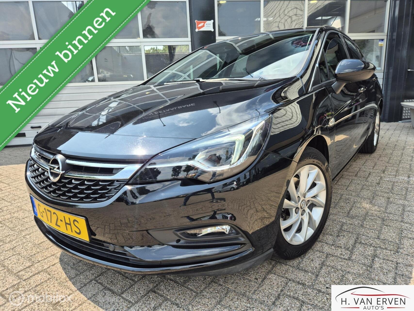 Opel Astra 1.4 Turbo Innovation 580OOKM NAP! NAVI LED PDC, 150 pk, 620 kg, Zwart, Origineel Nederlands