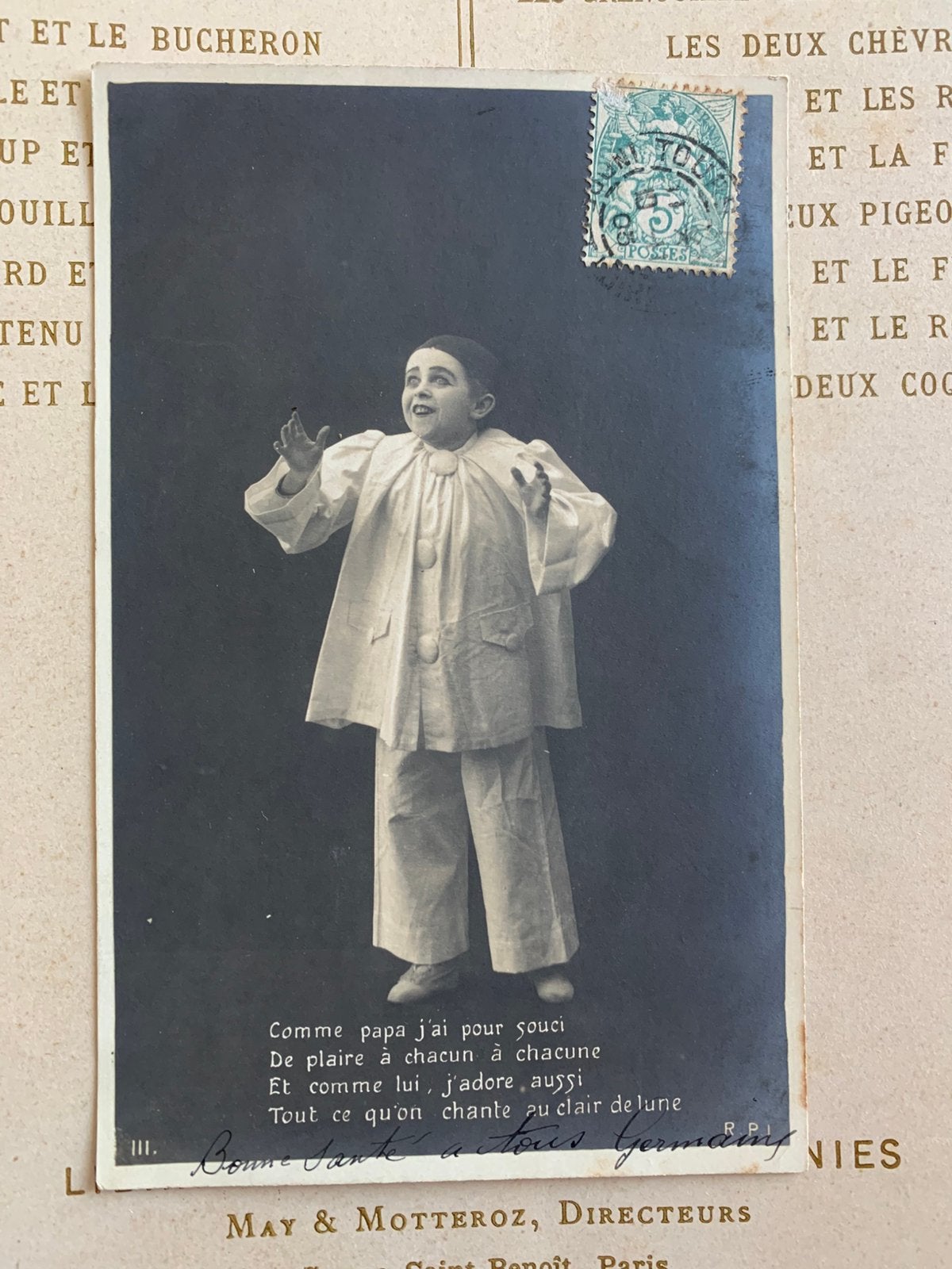 1905 Pierrot (GO), Ophalen of Verzenden, Voor 1920, Gelopen, Kinderen
