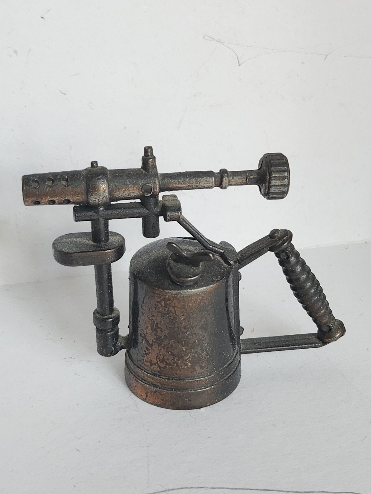 Metalen miniatuur gasbrander puntenslijper, Ophalen of Verzenden, Gebruikt