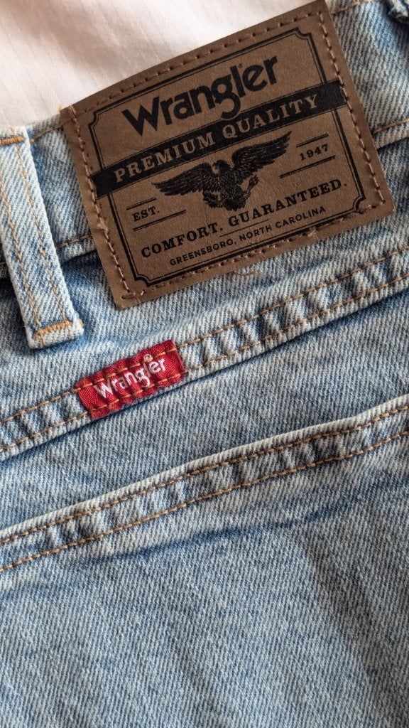 Wrangler Men's Five Star Regular Fit Jeans with Flex 34x32, Blauw, Wrangler, Overige jeansmaten, Nieuw
