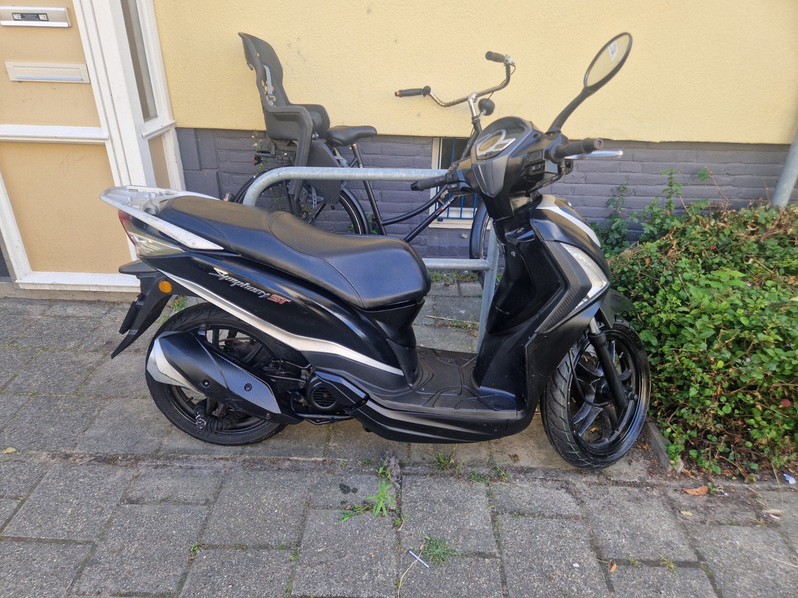 SYM Symphony 4T 50cc Scooter - Geel (2016), Fietsen en Brommers, Scooters | SYM, Gebruikt, Overige modellen, Maximaal 45 km/u