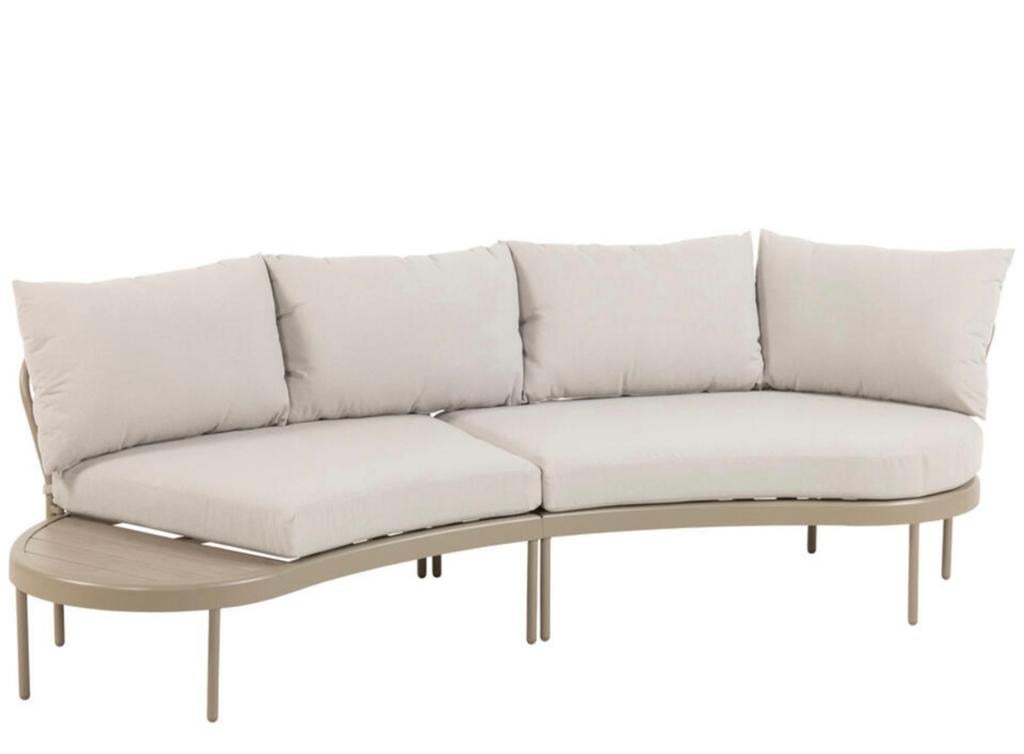 Nieuwe Tuinbank Puglia Taupe, Ophalen, Nieuw, Overige materialen