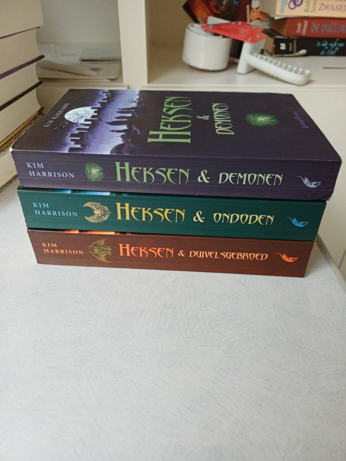 Heksen en demonen 1 tm 3, Boeken, Ophalen of Verzenden, Gelezen, Kim Harrison
