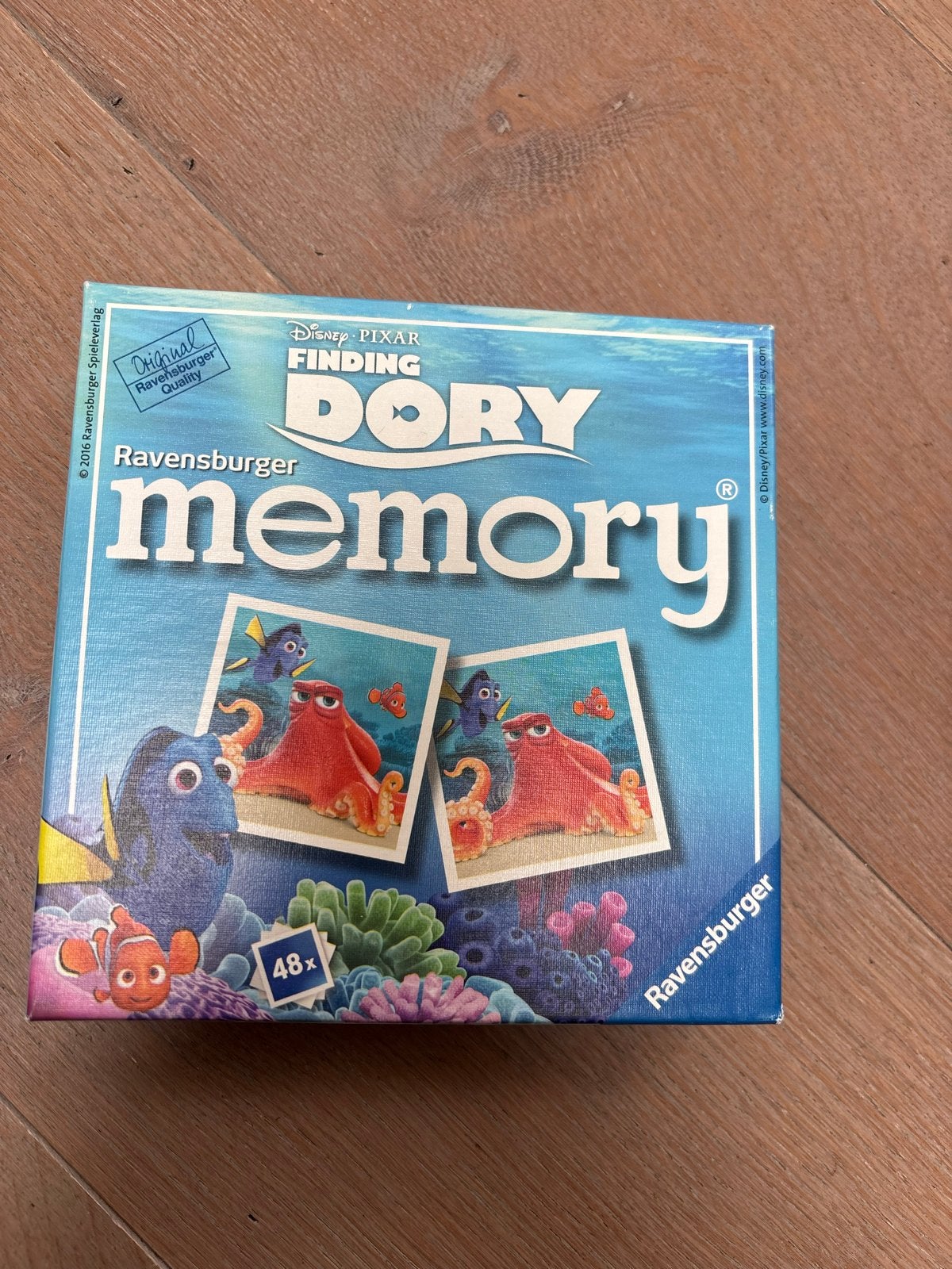 Disney Pixar Finding Dory Memory - Ravensburger, Een of twee spelers, Ophalen of Verzenden, Zo goed als nieuw
